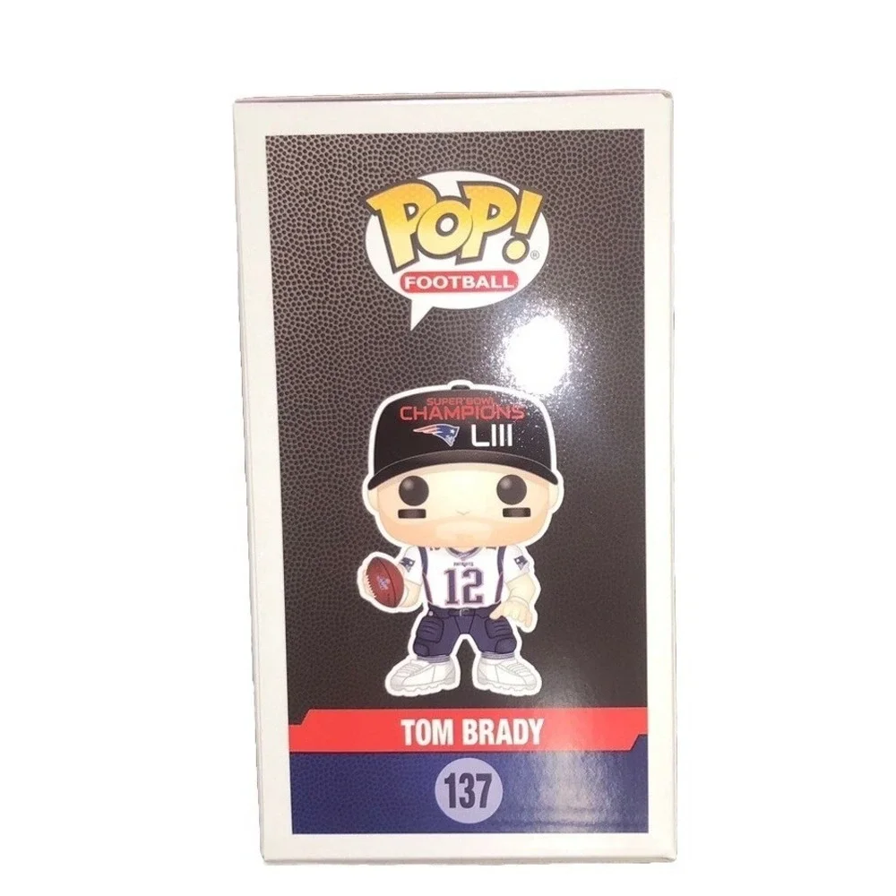 Funko Pop! NFL New England Patriots Super Bowl LIII Tom Brady #137 NEW